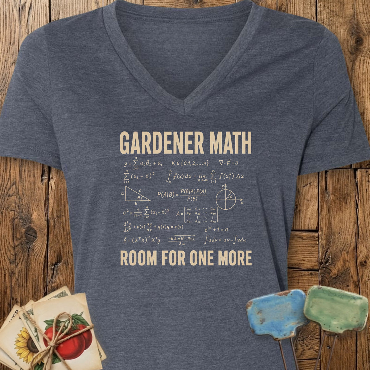 Gardener Math V-Neck
