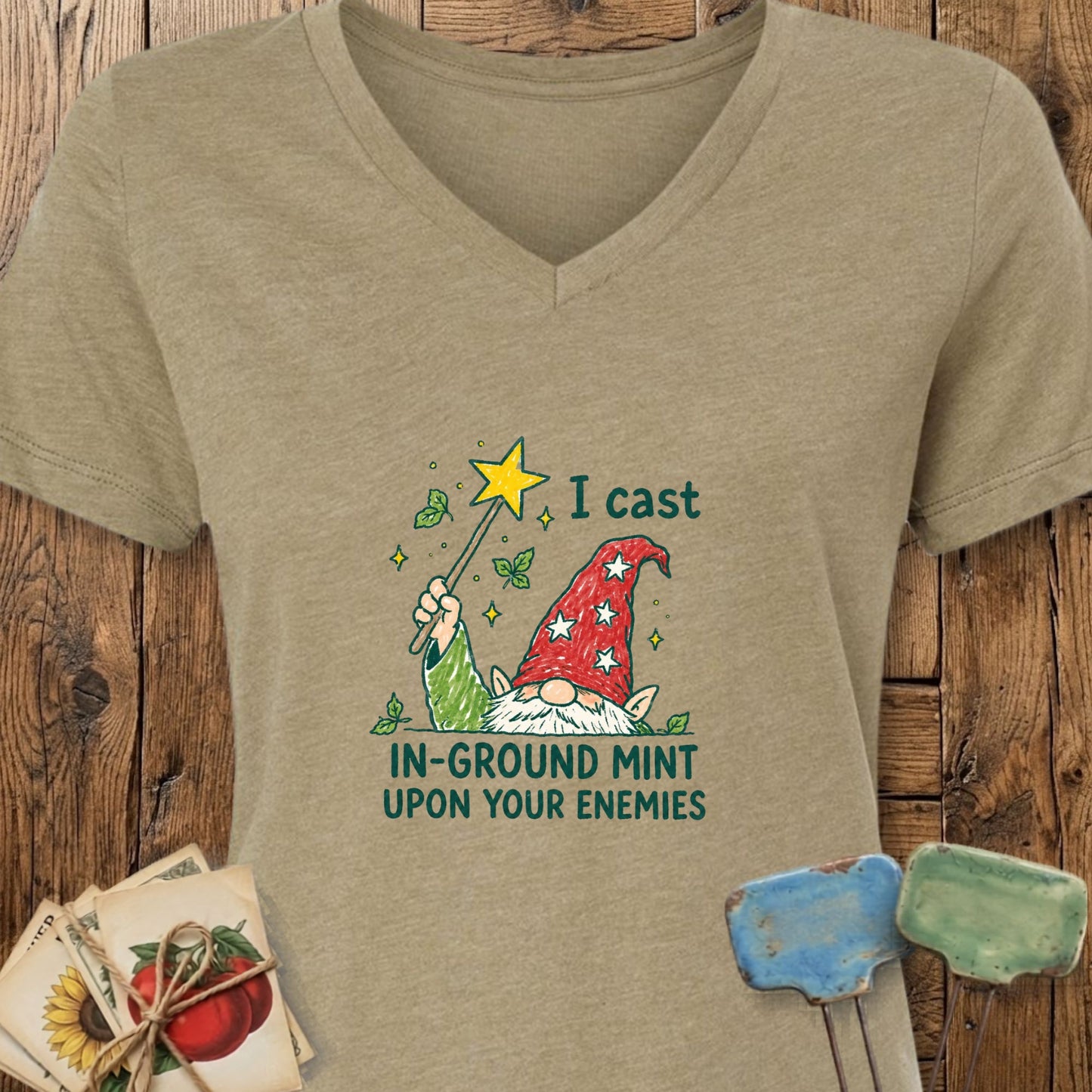 I Cast V-Neck