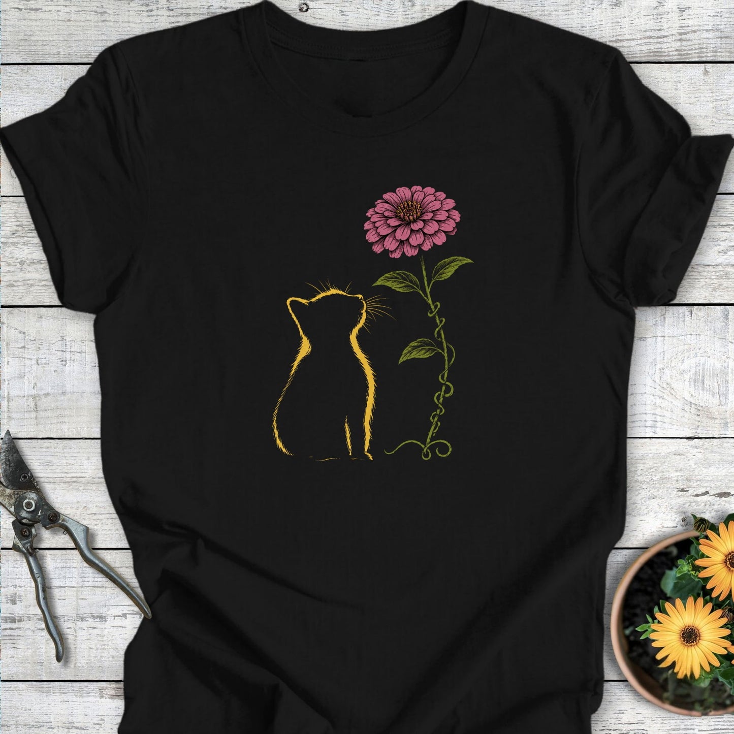 Cat & Zinnia T-Shirt
