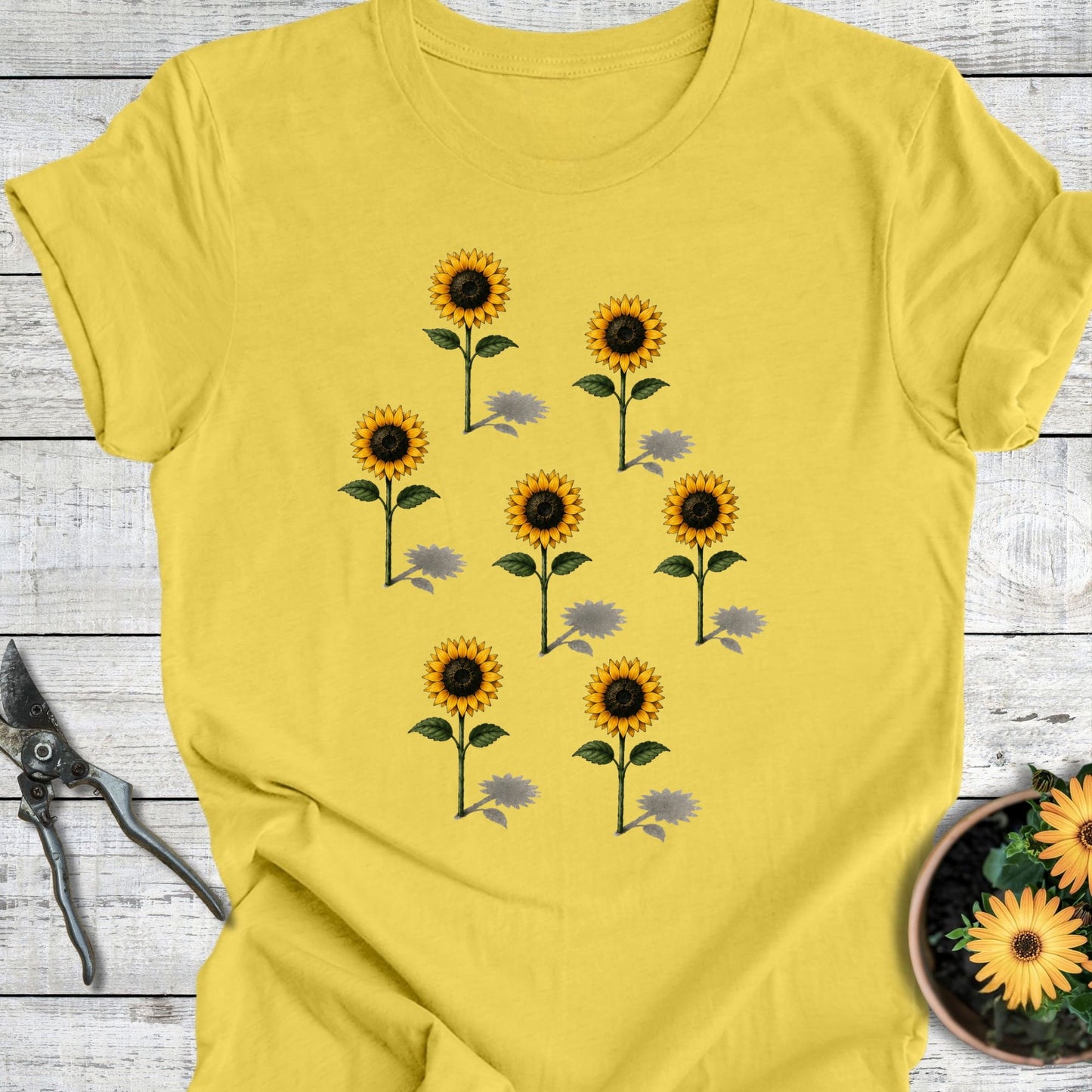 Sunflower Shadows T-Shirt