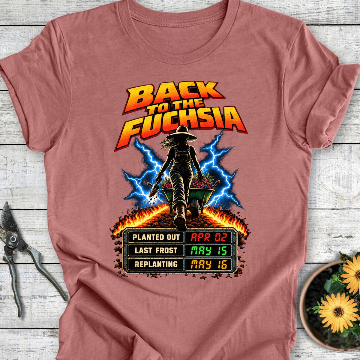 Back to the Fuchsia T-Shirt