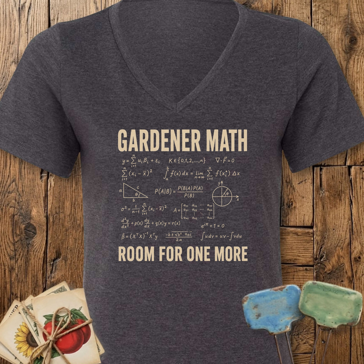 Gardener Math V-Neck