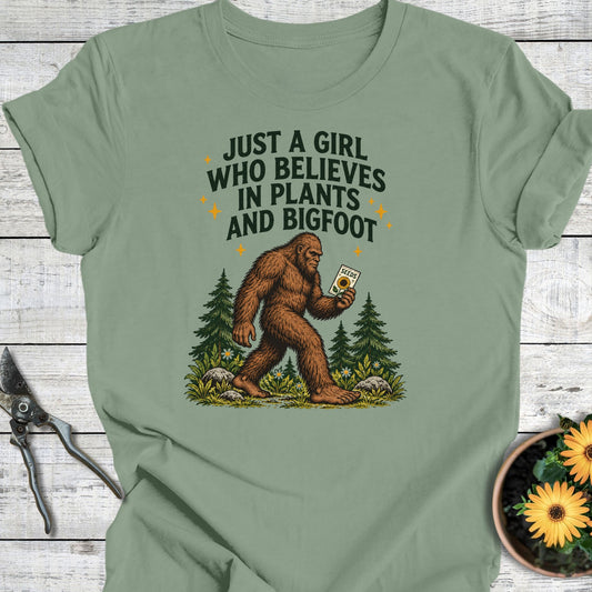 Plants & Bigfoot T-Shirt