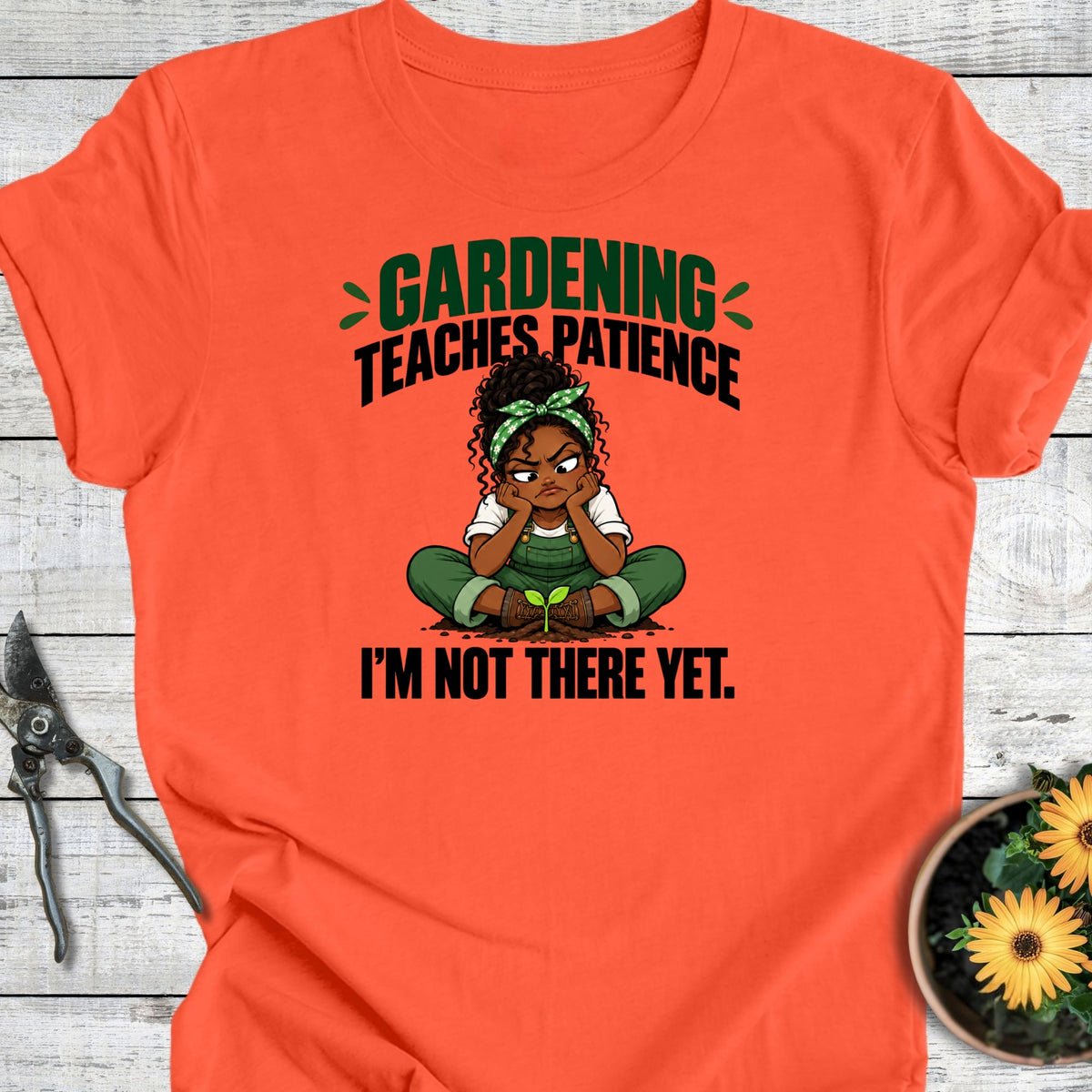 Not There Yet (Melanin Edition) T-Shirt