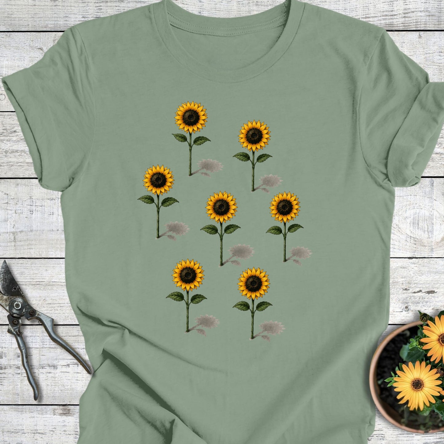 Sunflower Shadows T-Shirt