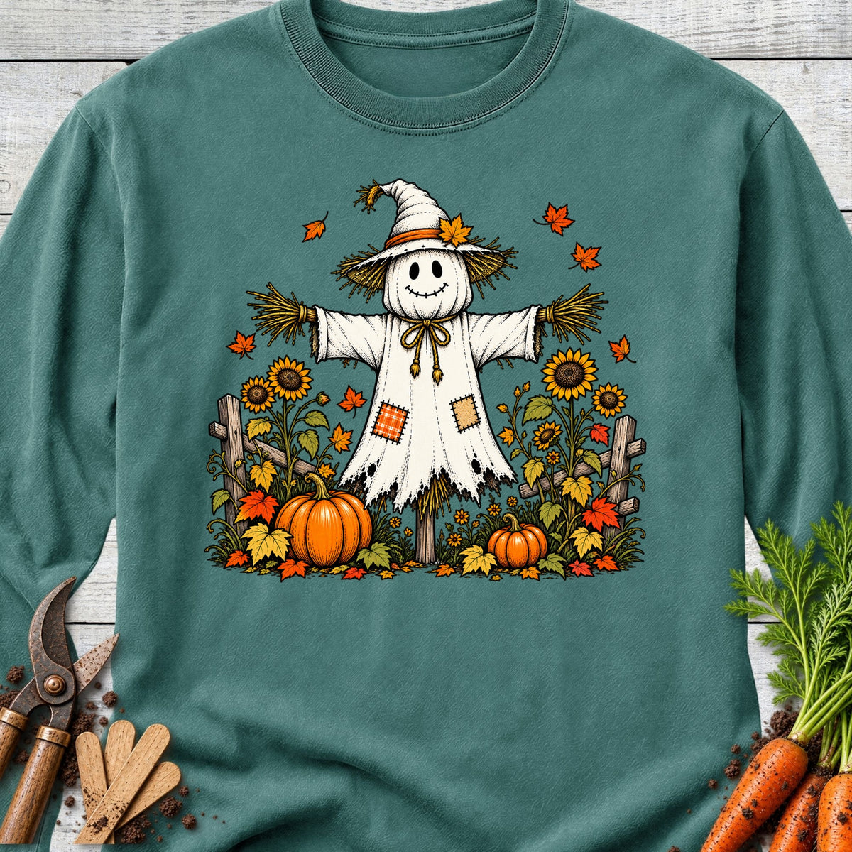 Fall Scarecrow Long Sleeve