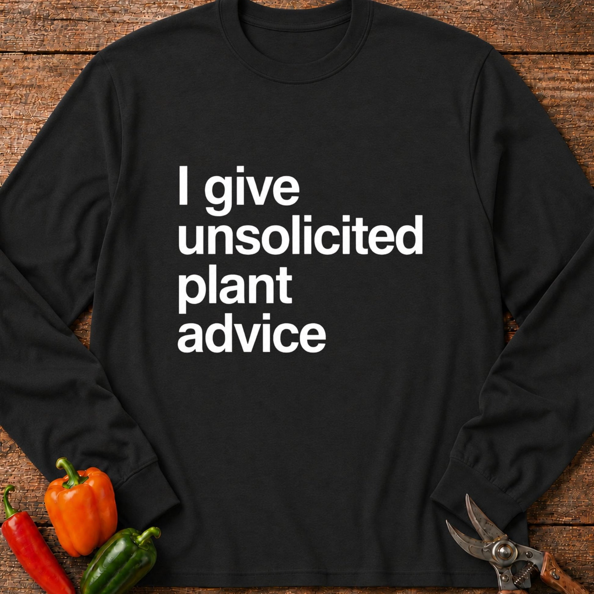 Printify Long Sleeve Black / S Unsolicited Long Sleeve