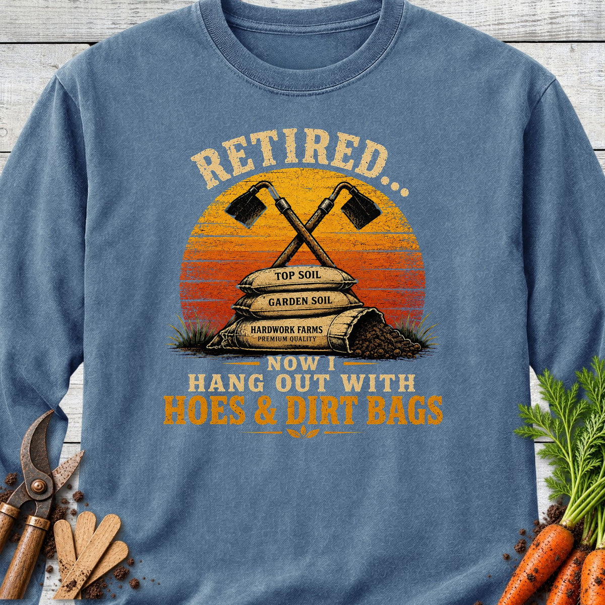 Printify Long Sleeve Blue Jean / S Retired Long Sleeve