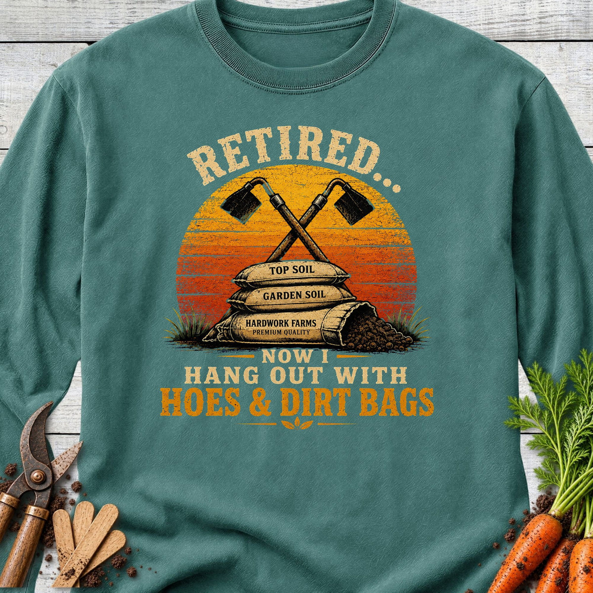 Printify Long Sleeve Blue Spruce / S Retired Long Sleeve