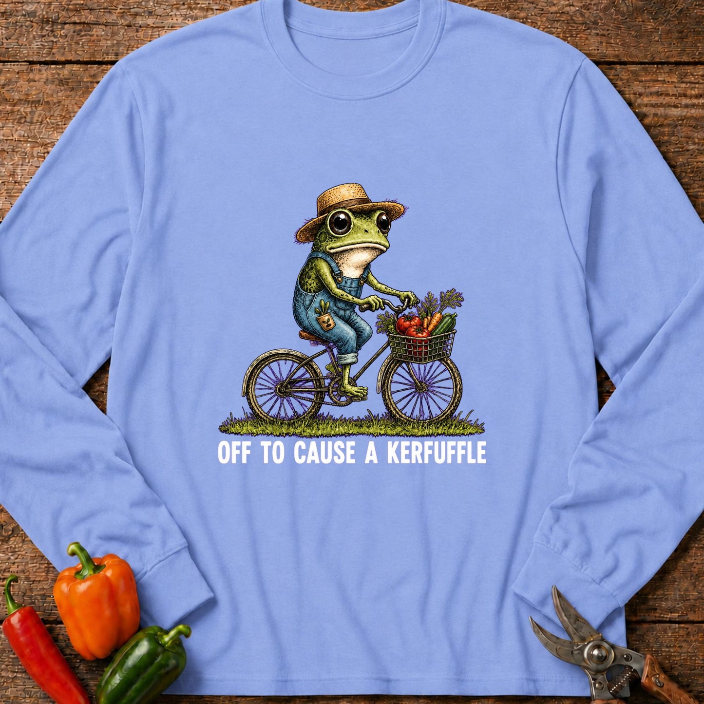 Printify Long Sleeve Carolina Blue / S Kerfuffle Long Sleeve