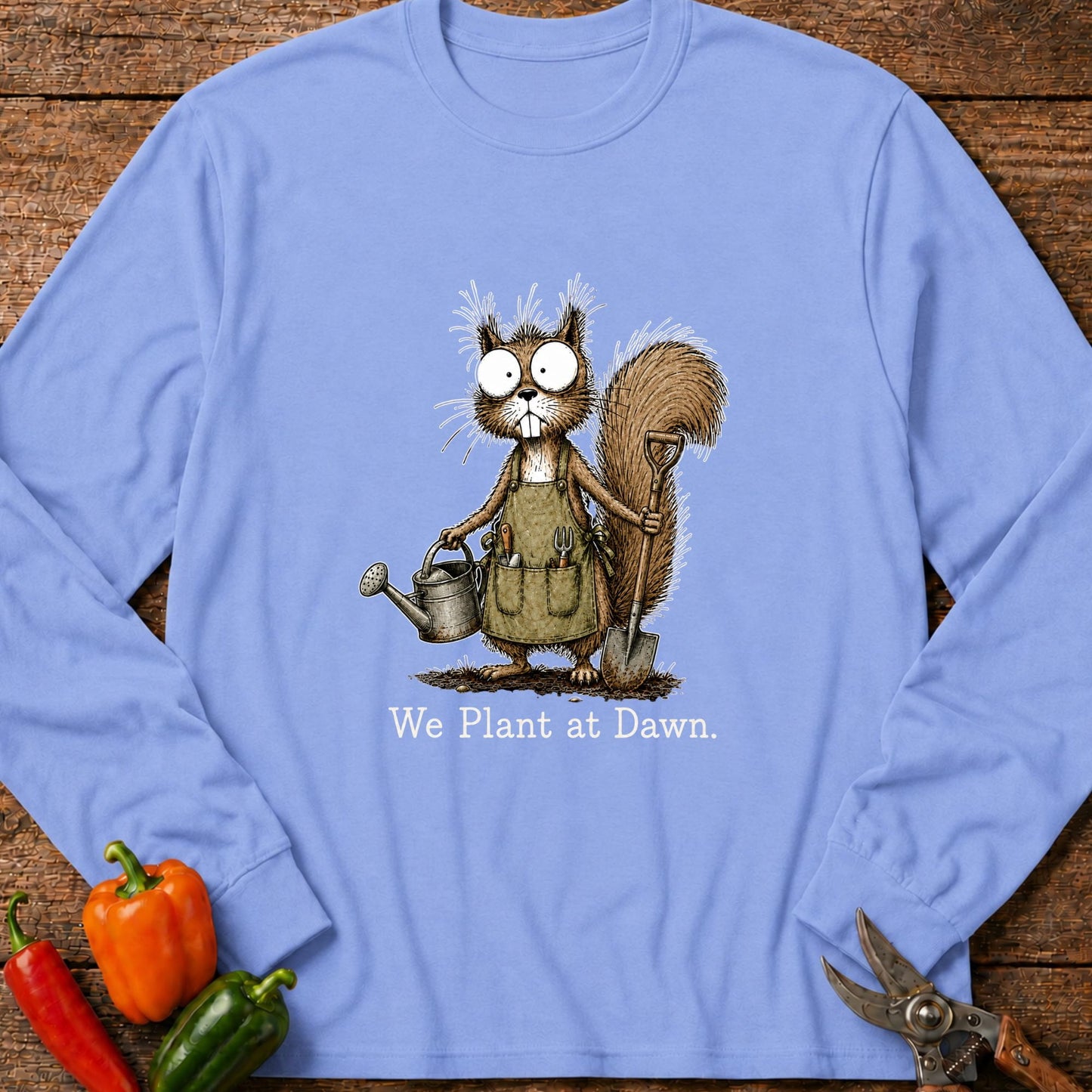 Printify Long Sleeve Carolina Blue / S Plant at Dawn Long Sleeve