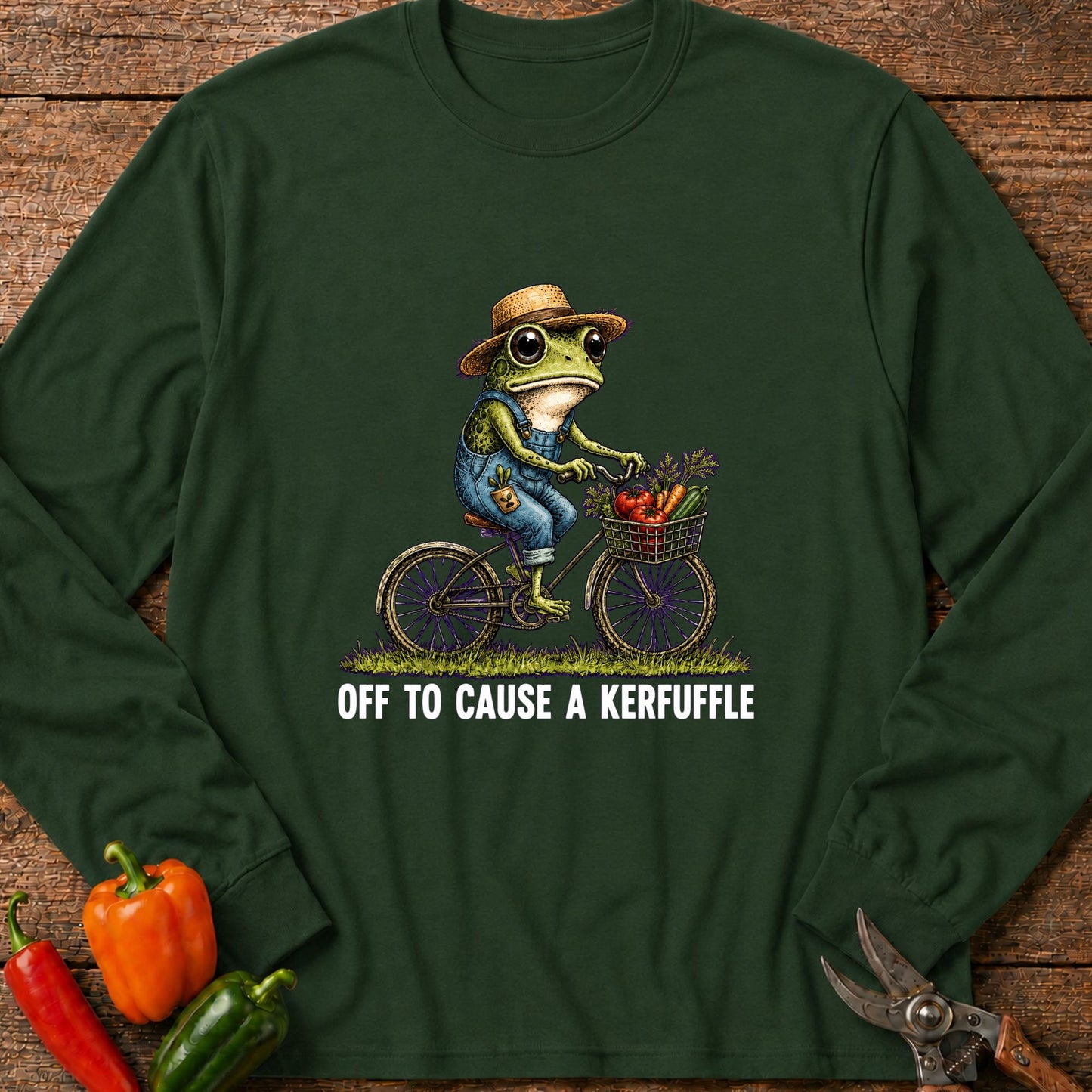 Printify Long Sleeve Forest Green / S Kerfuffle Long Sleeve