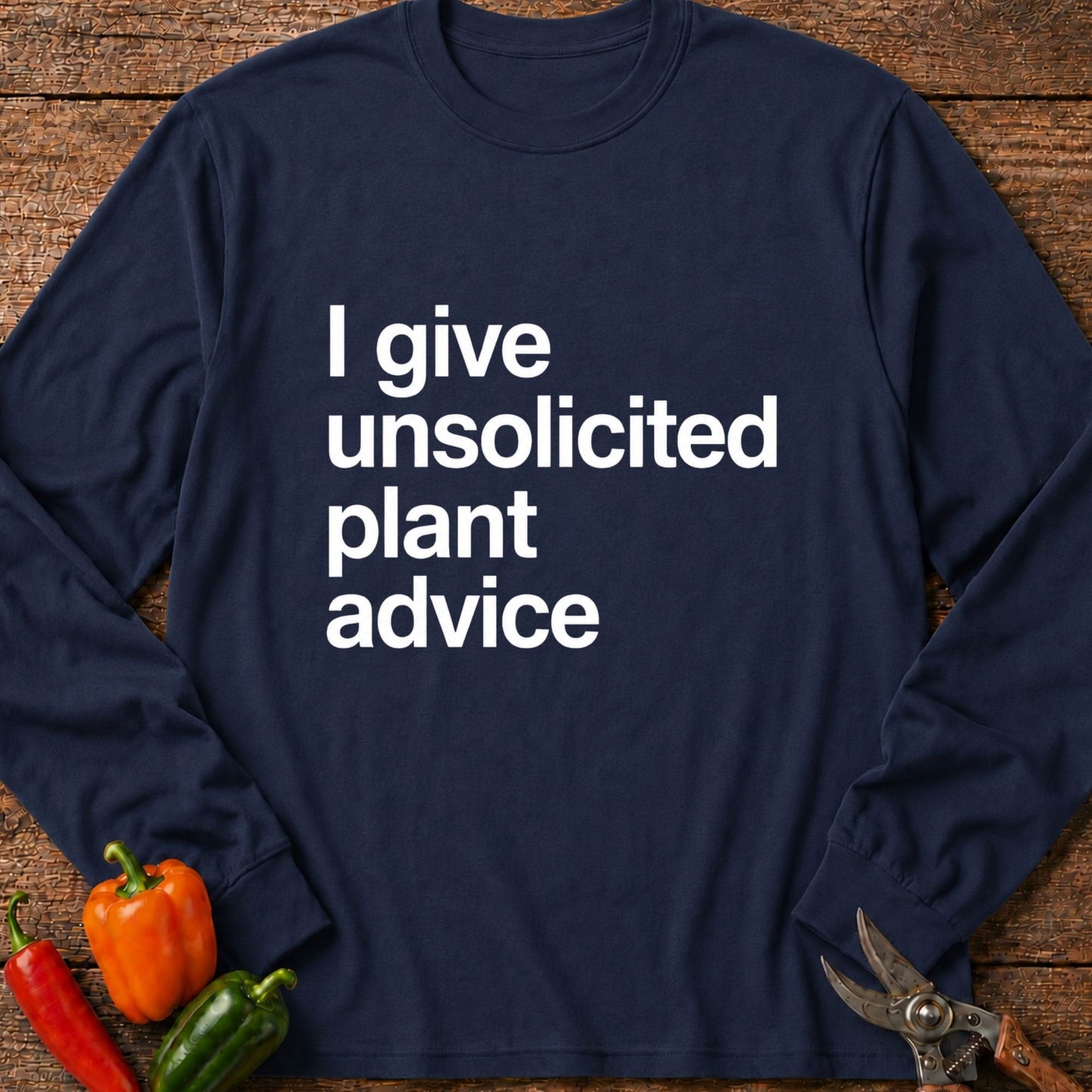 Printify Long Sleeve Navy / S Unsolicited Long Sleeve