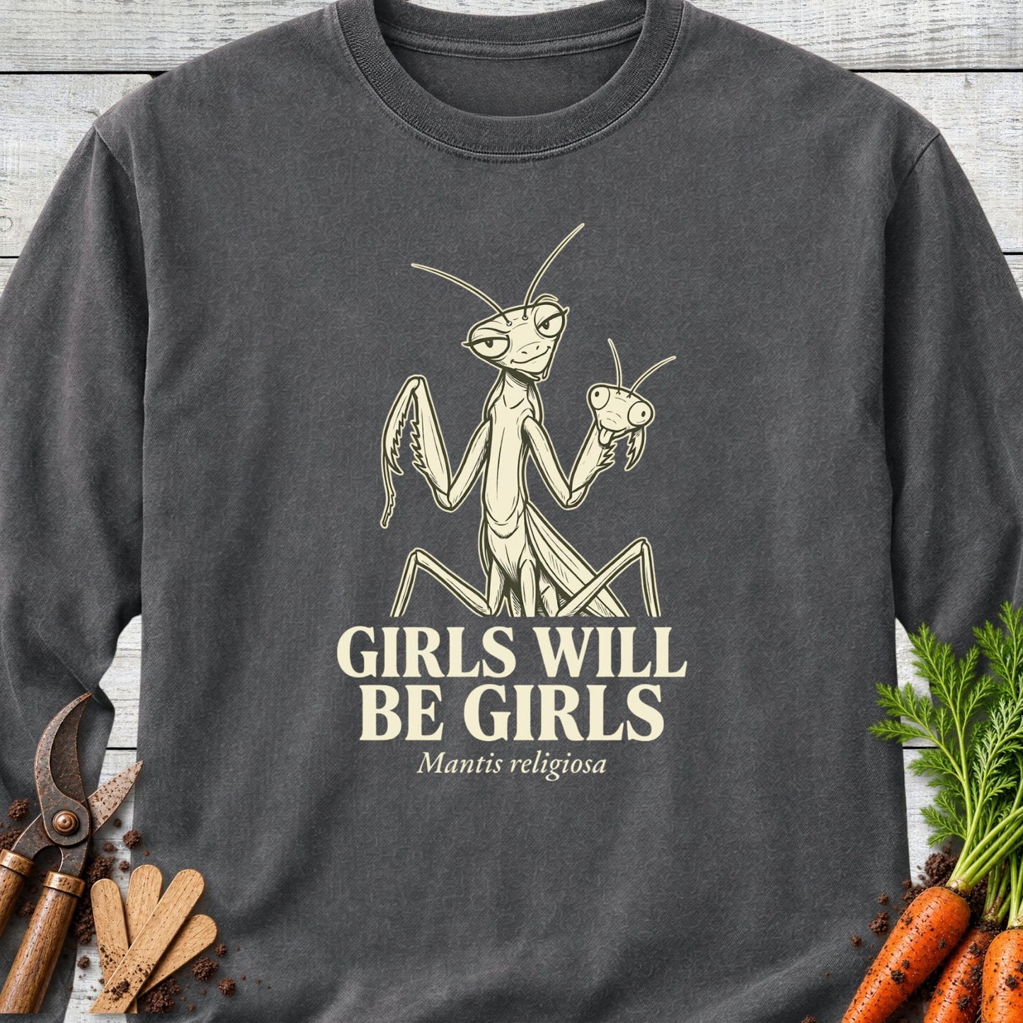 Printify Long Sleeve Pepper / S Girls Long Sleeve
