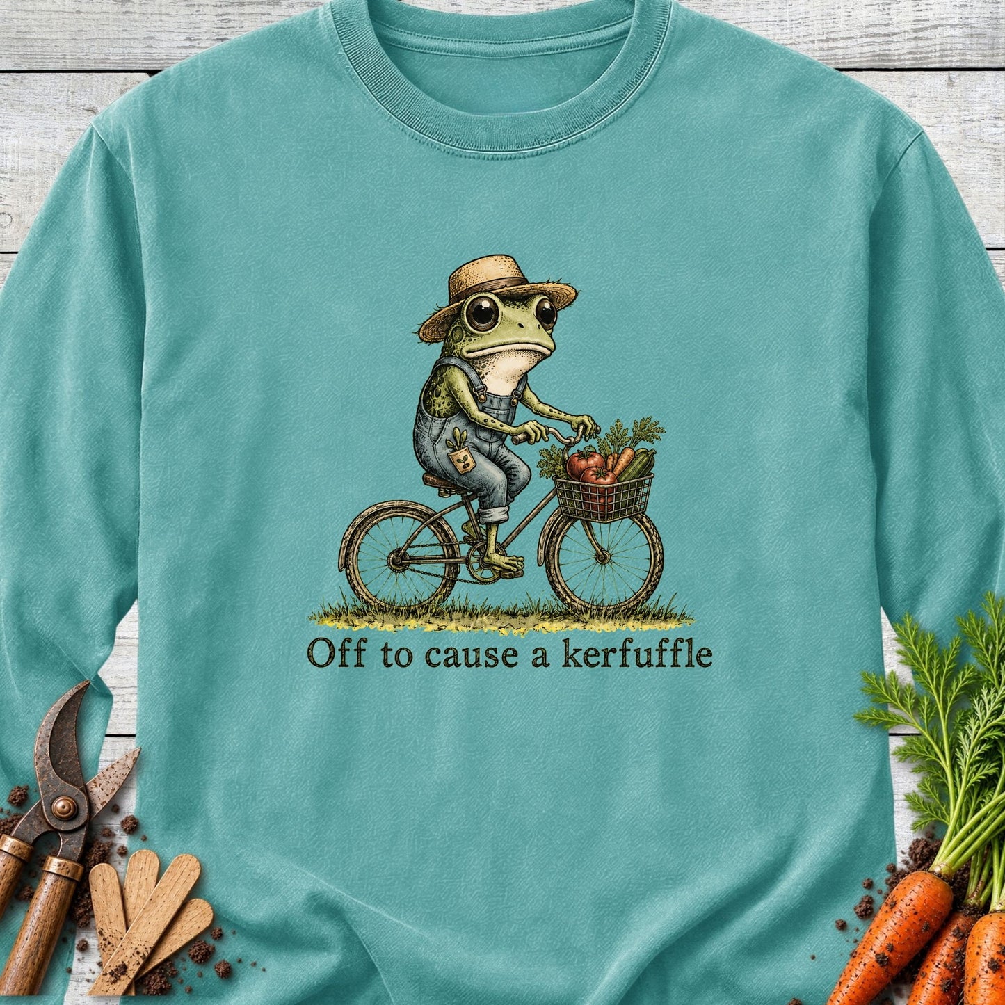 Printify Long Sleeve Seafoam / S Kerfuffle Long Sleeve