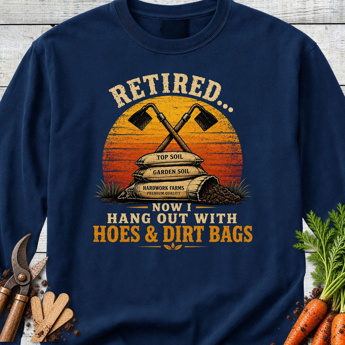 Printify Long Sleeve True Navy / S Retired Long Sleeve