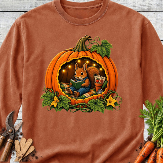 Printify Long Sleeve Yam / S Pumpkin Nook Long Sleeve