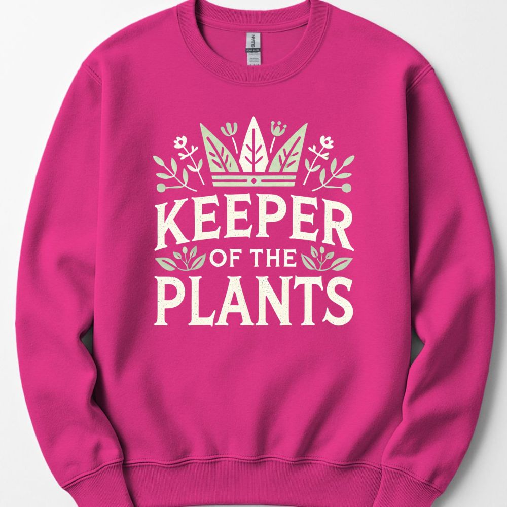 Printify Sweatshirt Heliconia / S Keeper of the Plants Sweatshirt
