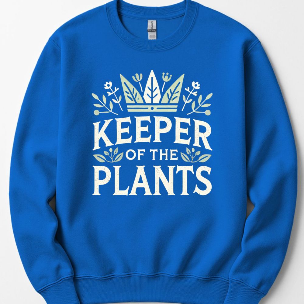 Printify Sweatshirt Royal / S Keeper of the Plants Sweatshirt