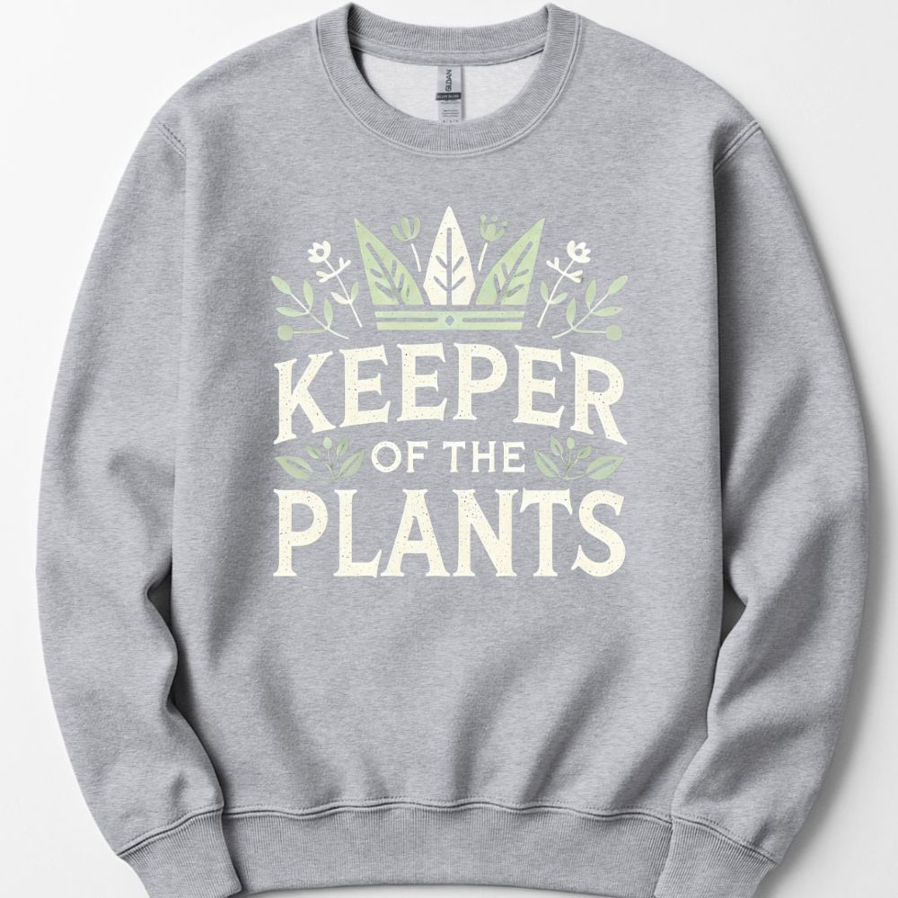 Printify Sweatshirt Sports Grey / S Keeper of the Plants Sweatshirt