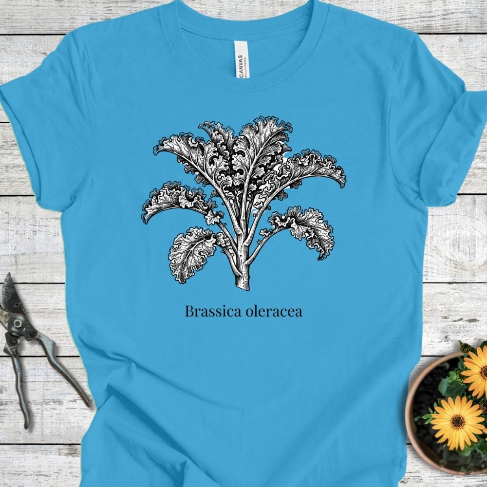 Printify T-Shirt Aqua / S Brassica Oleracea T-Shirt