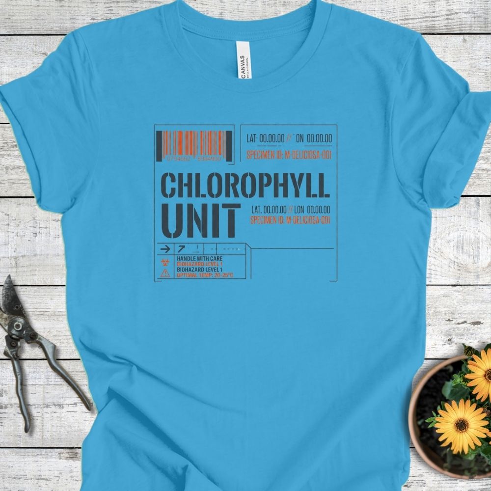 Printify T-Shirt Aqua / S Chlorophyll Unit T-Shirt