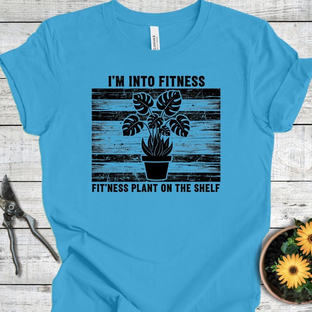 Printify T-Shirt Aqua / S I'm Into Fitness T-Shirt