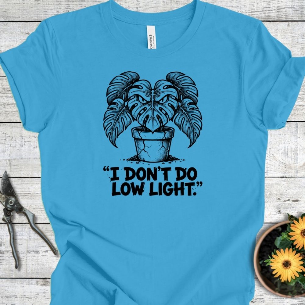 Printify T-Shirt Aqua / S Low Light T-Shirt