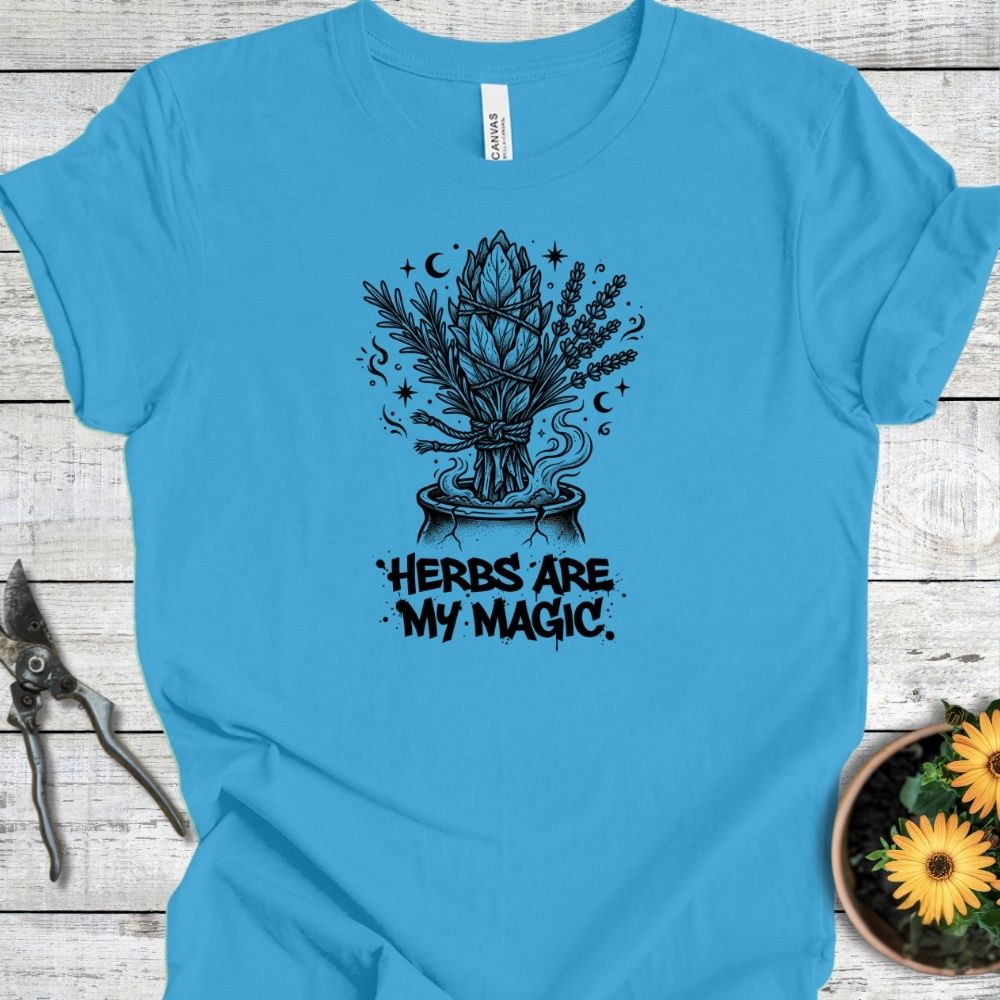 Printify T-Shirt Aqua / S Magic Herbs T-Shirt