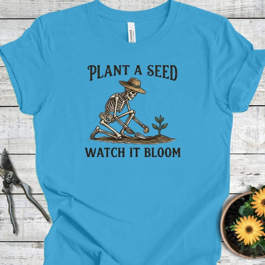 Printify T-Shirt Aqua / S Plant A Seed T-Shirt