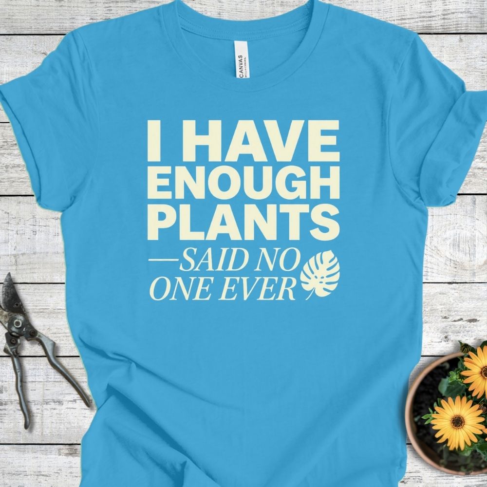 Printify T-Shirt Aqua / S Said No One T-Shirt