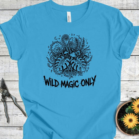Printify T-Shirt Aqua / S Wild Magic T-Shirt