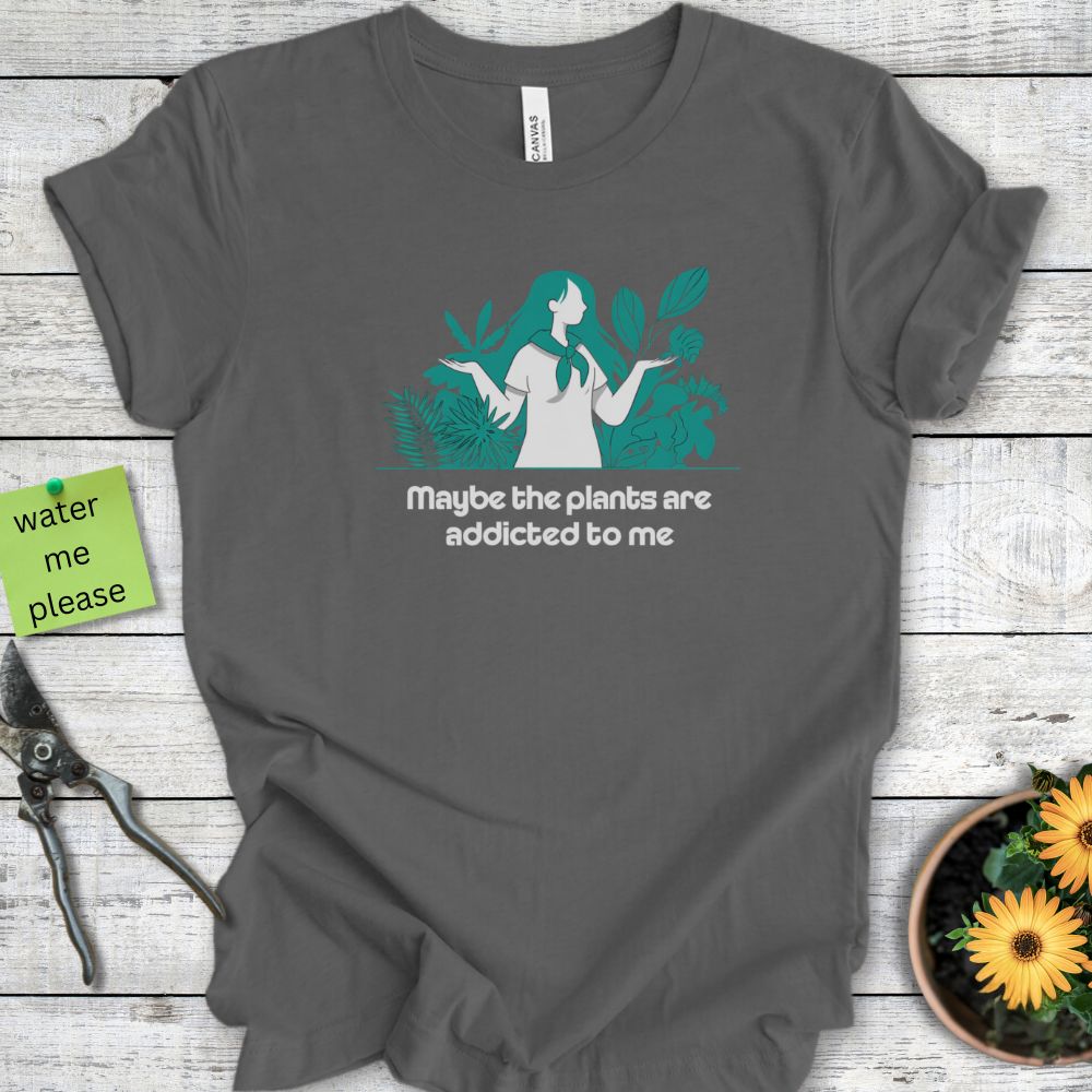 Printify T-Shirt Asphalt / S Addicted to Me