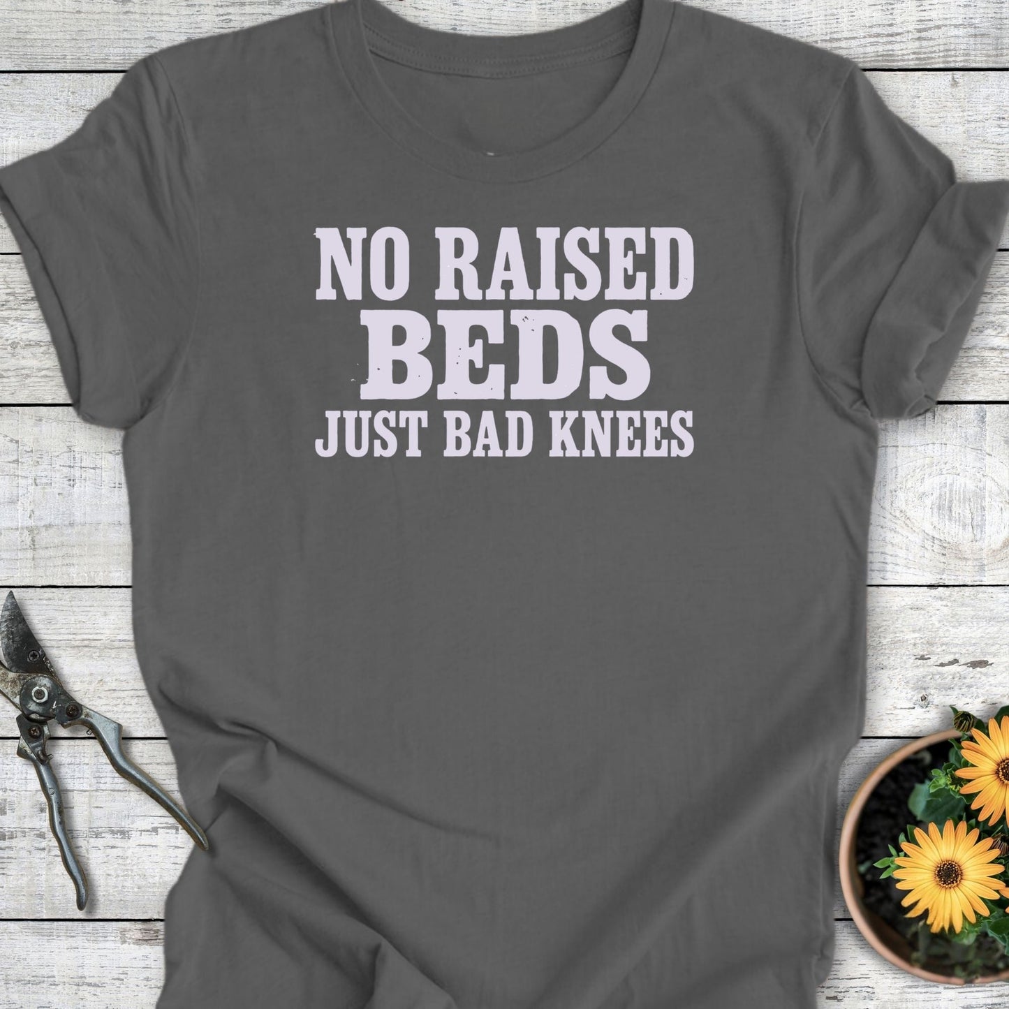 Printify T-Shirt Asphalt / S Bad Knees T-Shirt