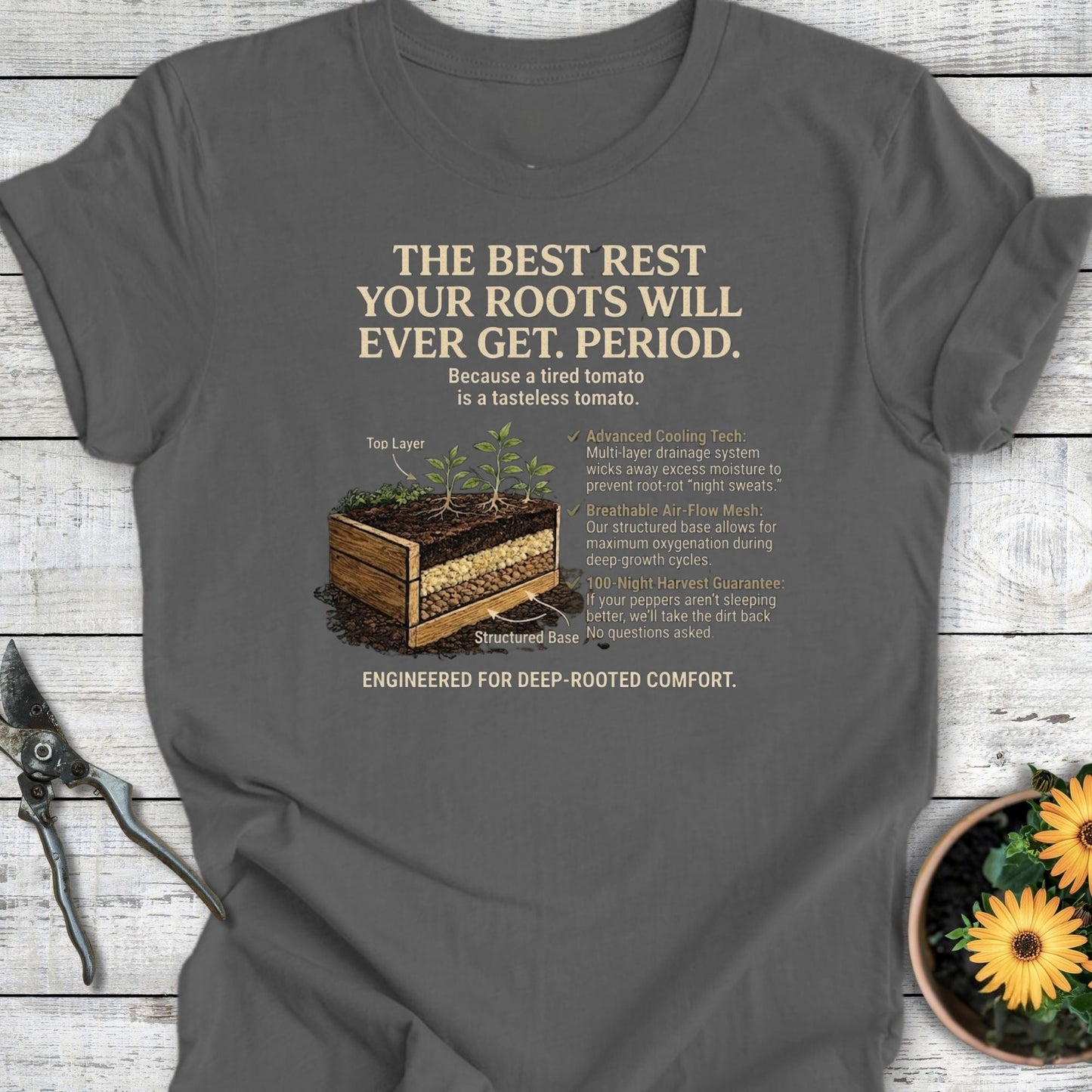 Printify T-Shirt Asphalt / S Best Rest T-Shirt