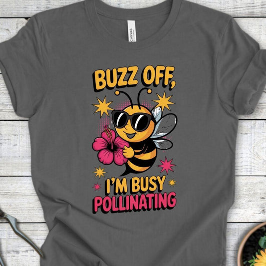 Printify T-Shirt Asphalt / S Buzz Off