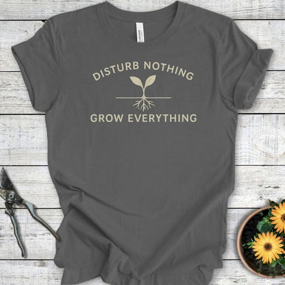 Printify T-Shirt Asphalt / S Disturb Nothing
