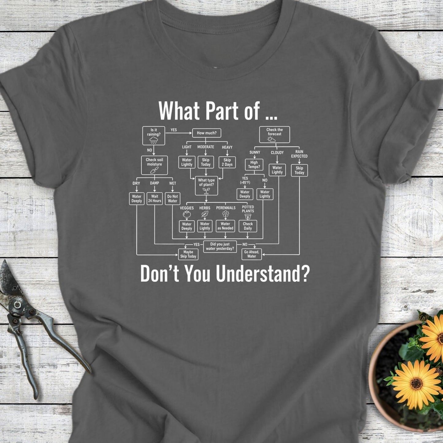 Printify T-Shirt Asphalt / S Do You Understand T-Shirt