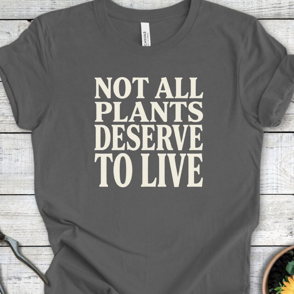 Printify T-Shirt Asphalt / S Don't Deserve It T-Shirt