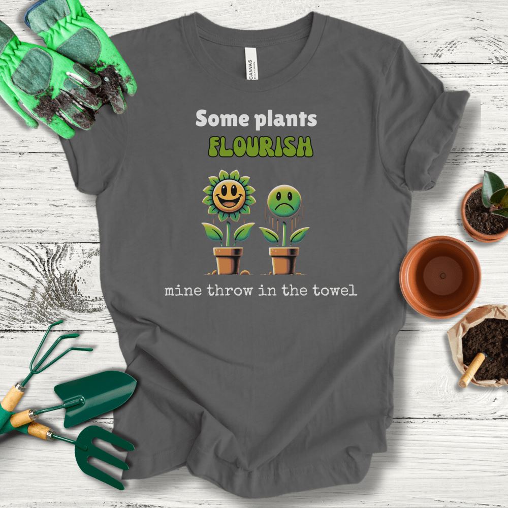 Printify T-Shirt Asphalt / S Flourishing Plants