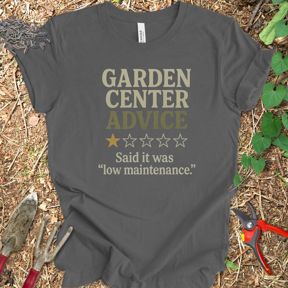 Printify T-Shirt Asphalt / S Garden Center Advice