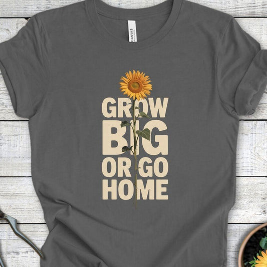 Printify T-Shirt Asphalt / S Grow Big