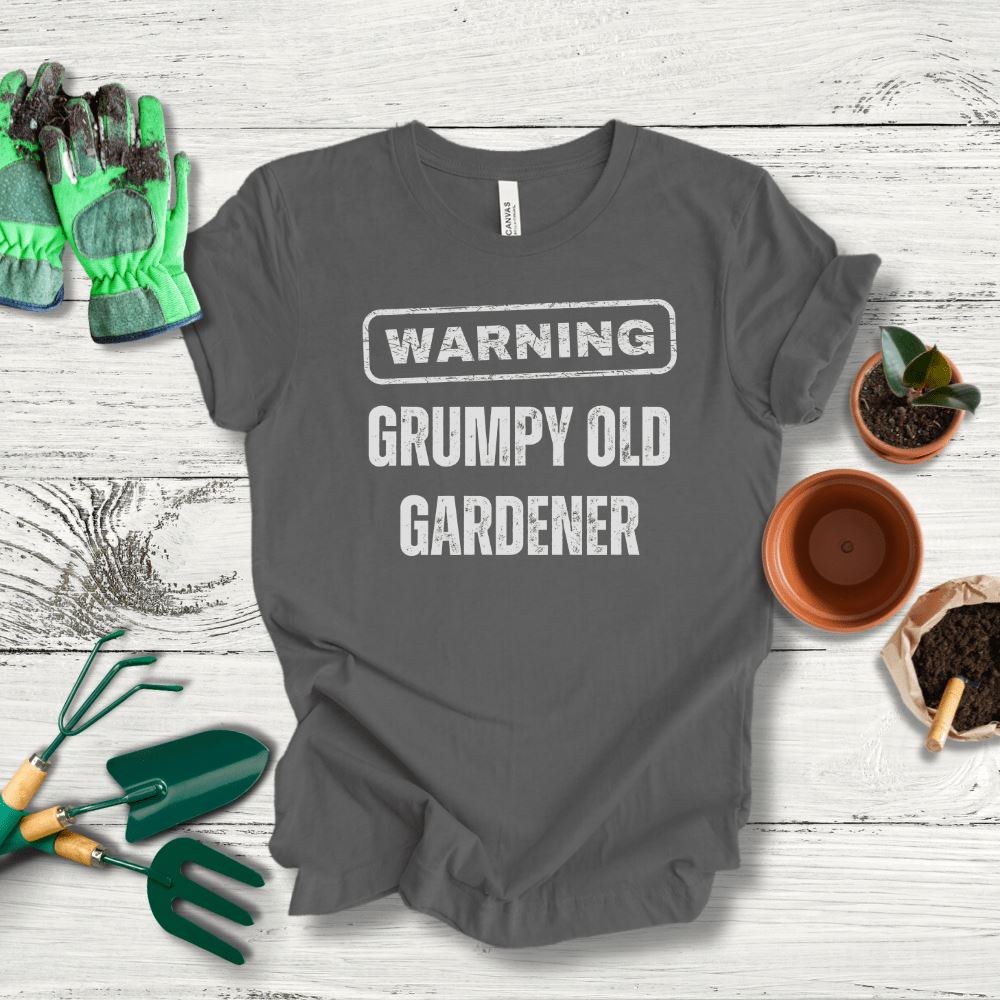 Printify T-Shirt Asphalt / S Grumpy Gardener T-Shirt