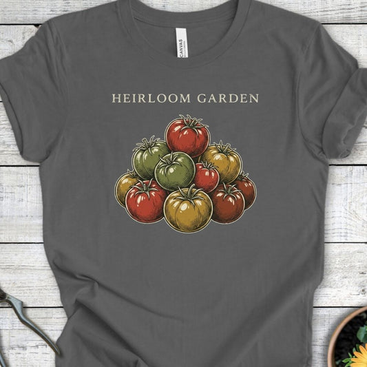 Printify T-Shirt Asphalt / S Heirloom Garden T-Shirt