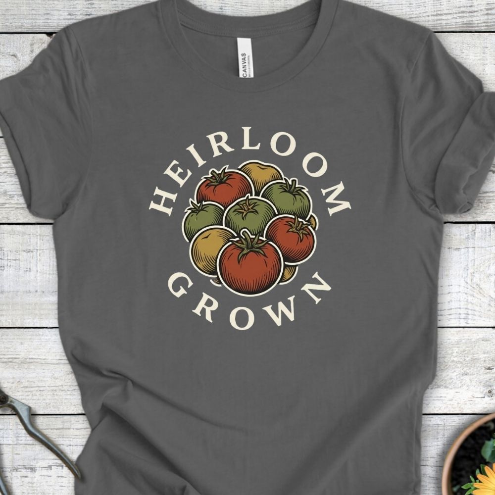Printify T-Shirt Asphalt / S Heirloom Grown T-Shirt