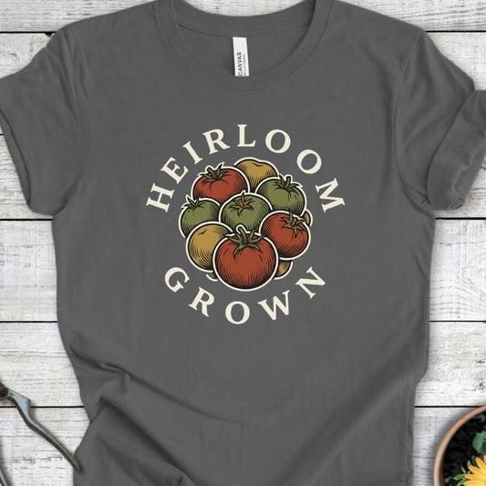 Printify T-Shirt Asphalt / S Heirloom Grown T-Shirt