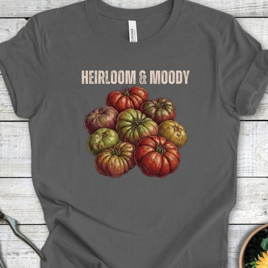 Printify T-Shirt Asphalt / S Heirloom & Moody II T-Shirt