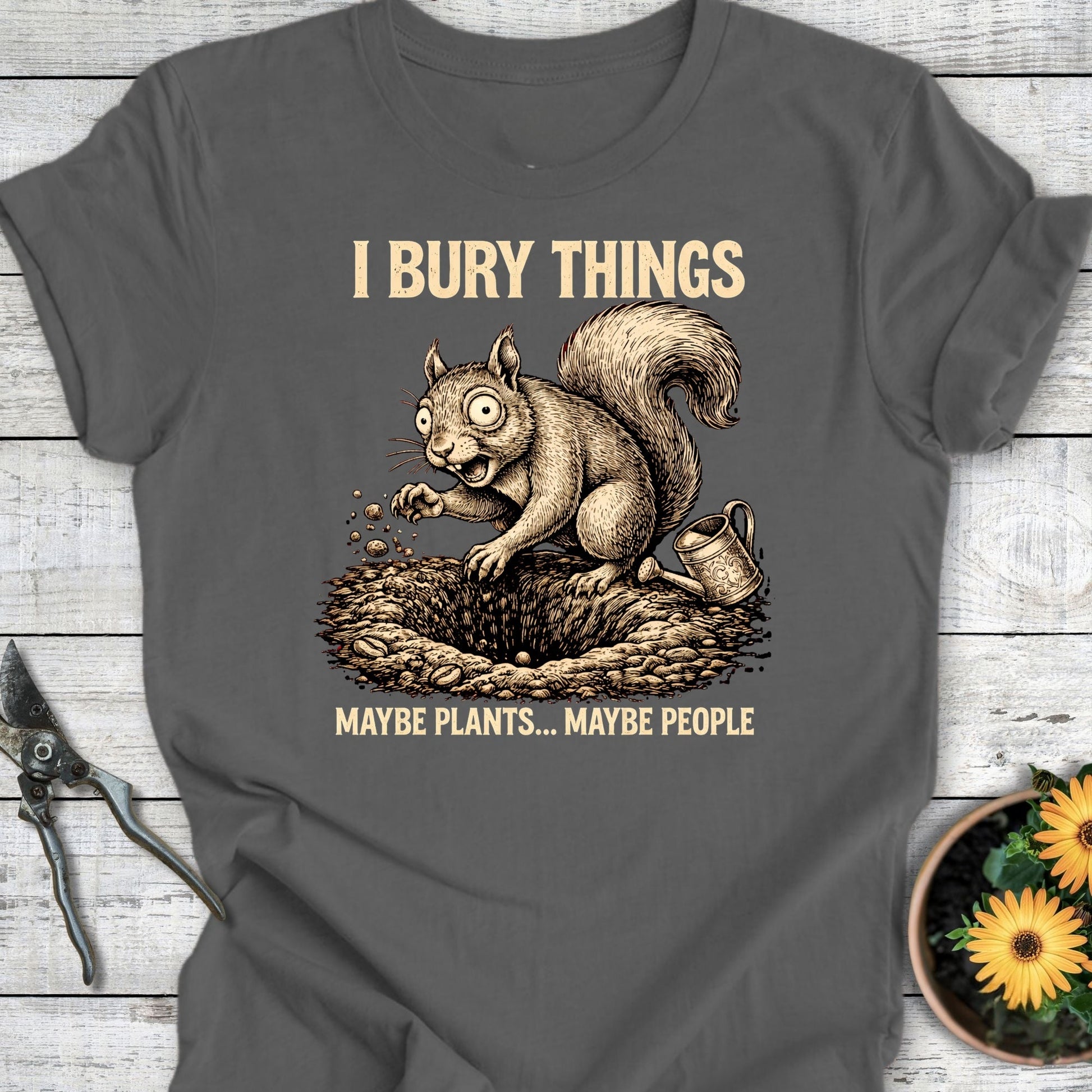 Printify T-Shirt Asphalt / S I Bury Things II T-Shirt
