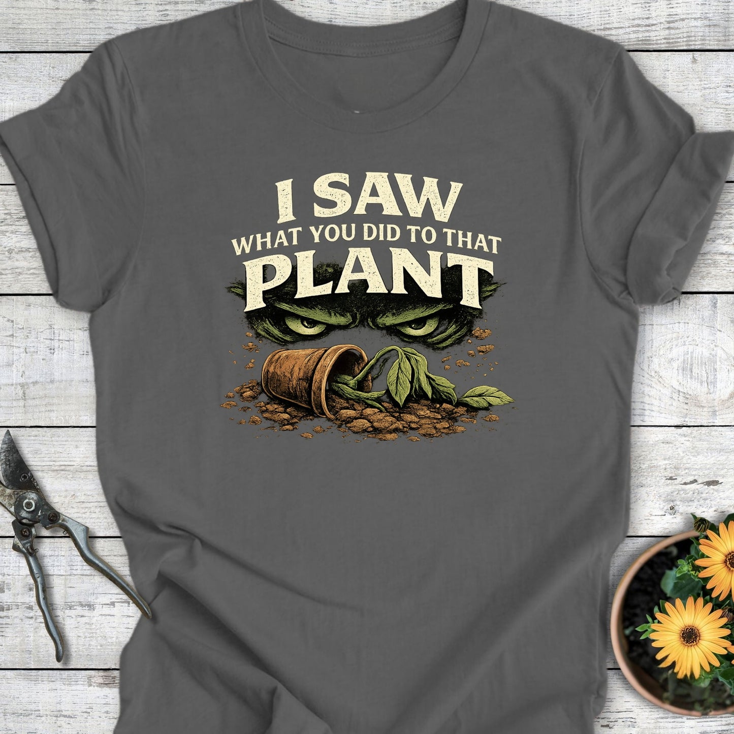 Printify T-Shirt Asphalt / S I Saw What You Did T-Shirt