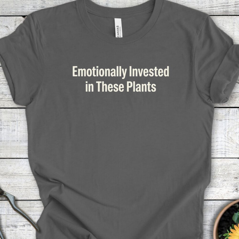 Printify T-Shirt Asphalt / S Invested T-Shirt